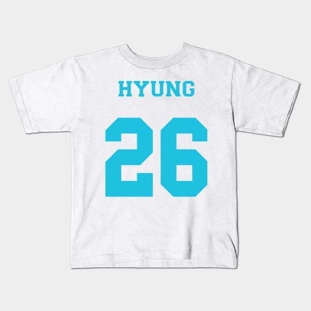 BTS SUMMER PACKAGE HYUNG Kids T-Shirt by YoshFridays